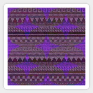 Purple Pattern Sticker